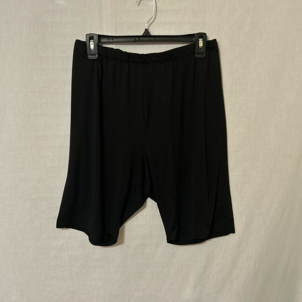 Fashion Nova Jet Black Relaxed Shorts